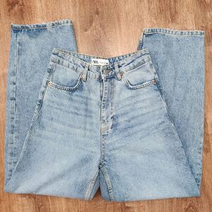 Zara Light Blue Denim Jeans Size 2